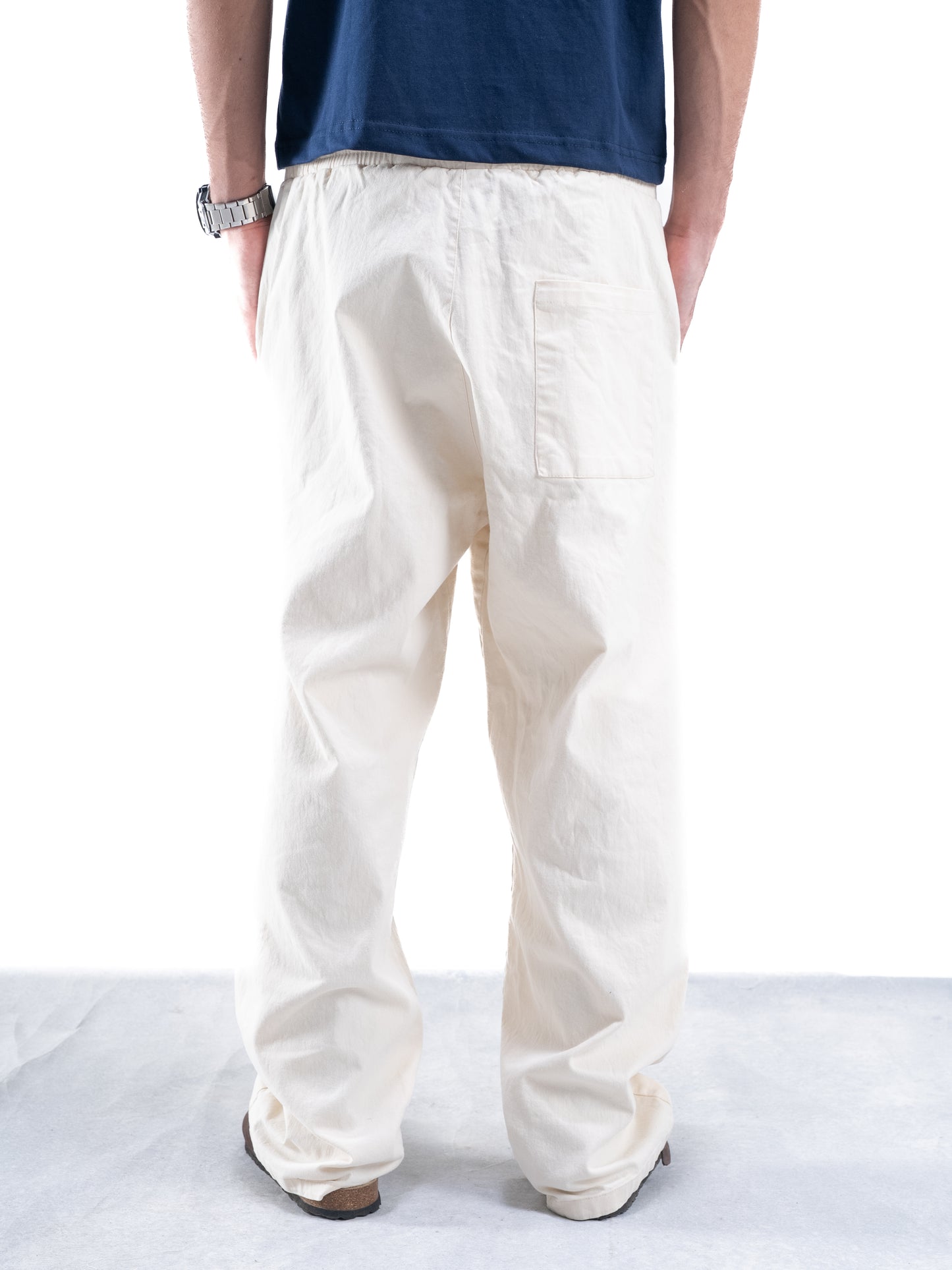 Beige Summer Pants
