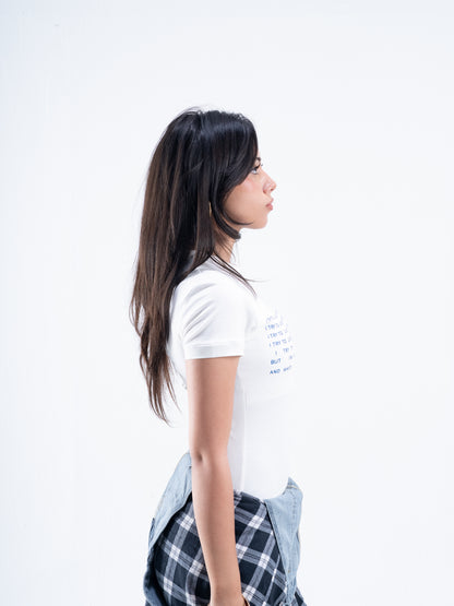Living in Blue Tee