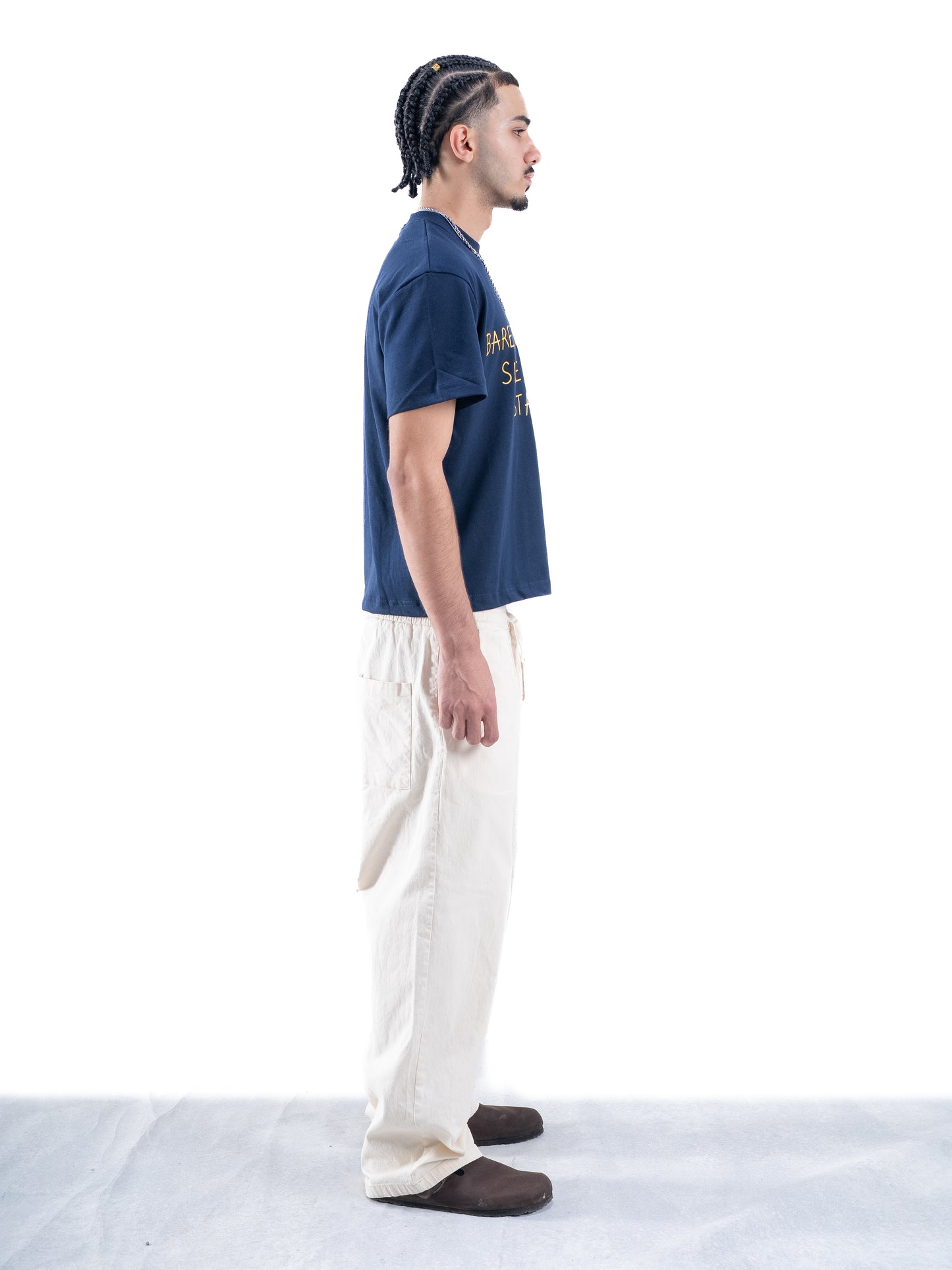 Beige Summer Pants