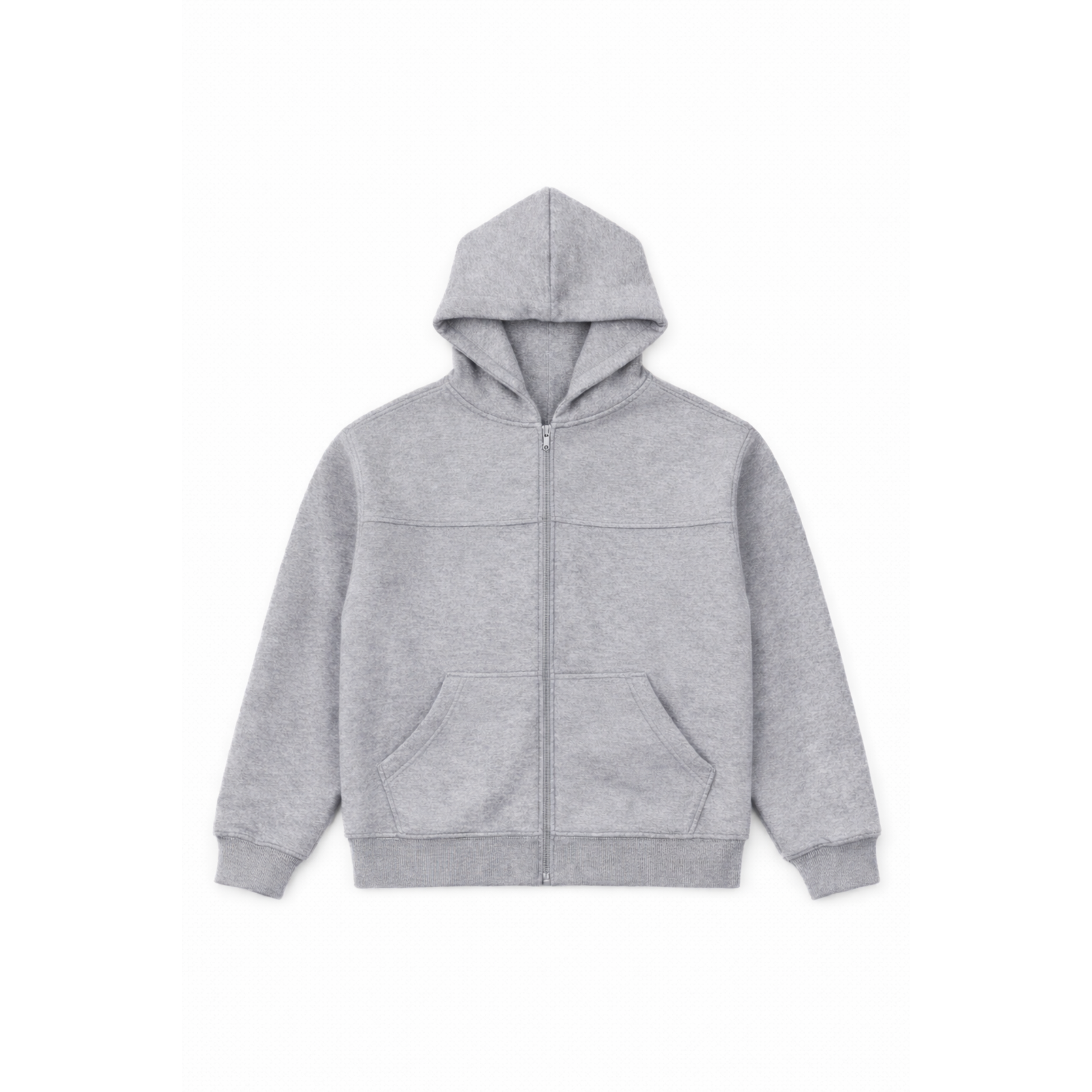 GRAY ZIP-UP – EDDIES